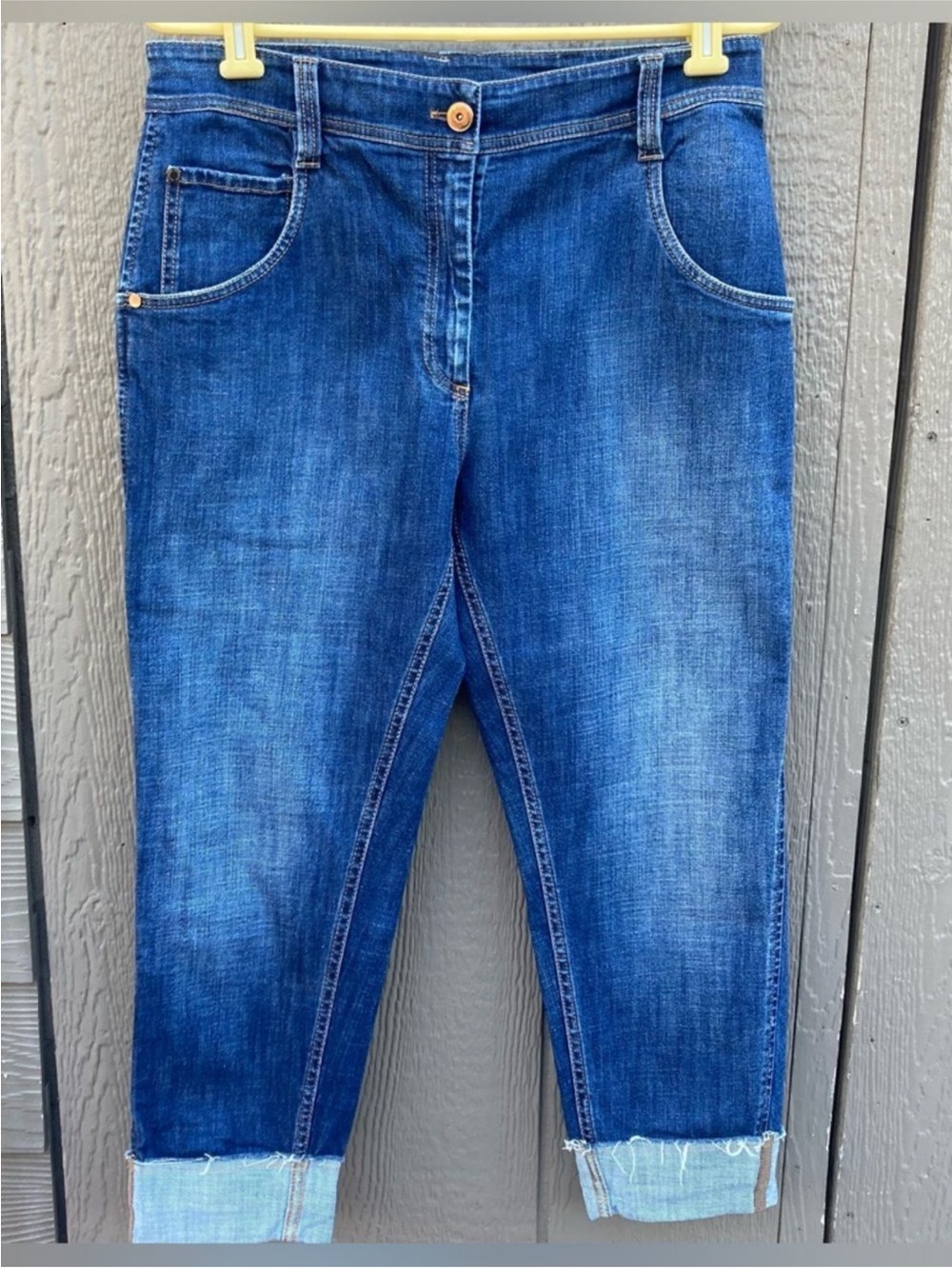 Brunello Cucinelli the straight leg jean mid rise women’s size 10